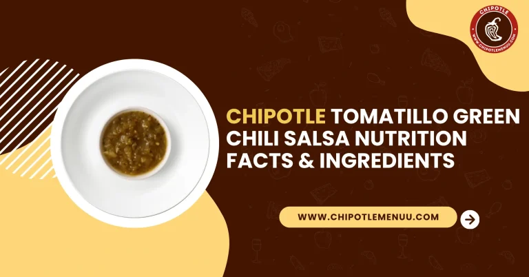 Chipotle Tomatillo Green Chili Salsa